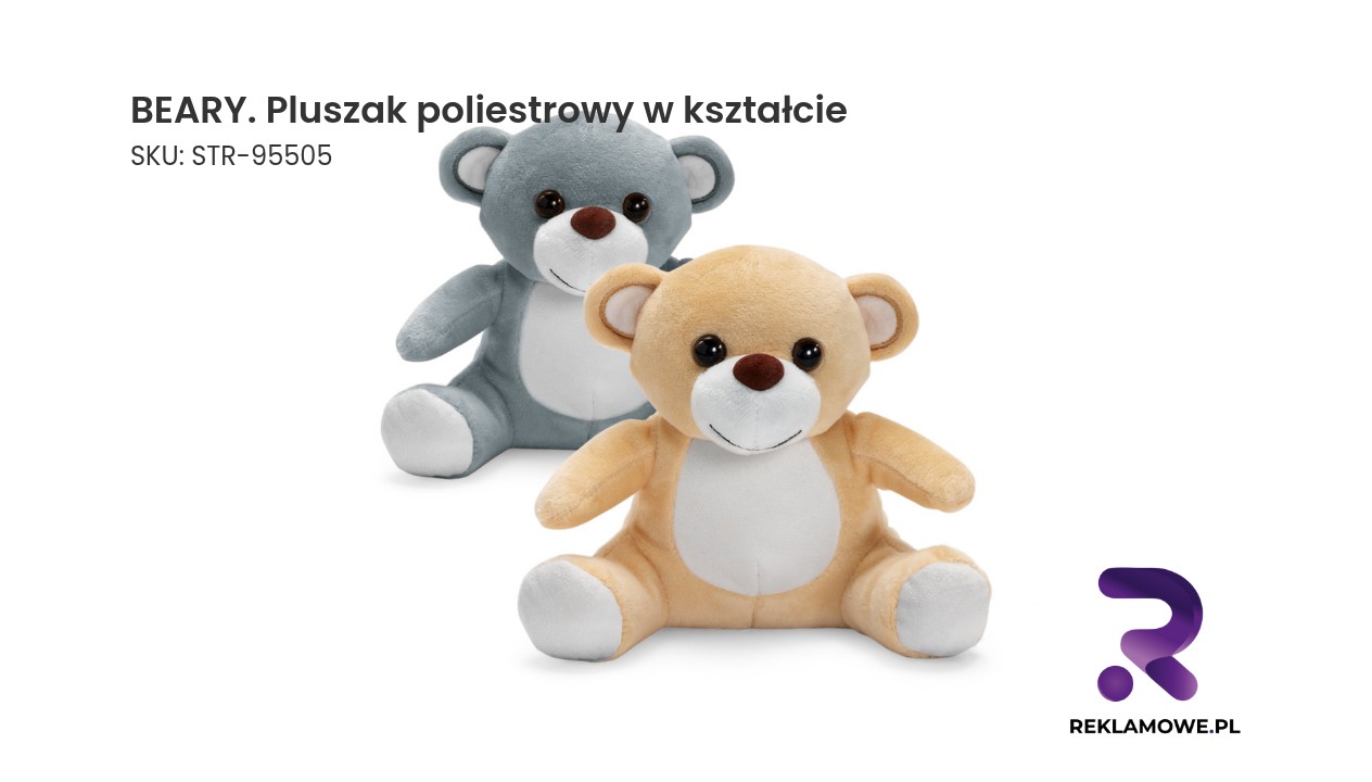 BEARY pluszak poliestrowy w kształcie misia