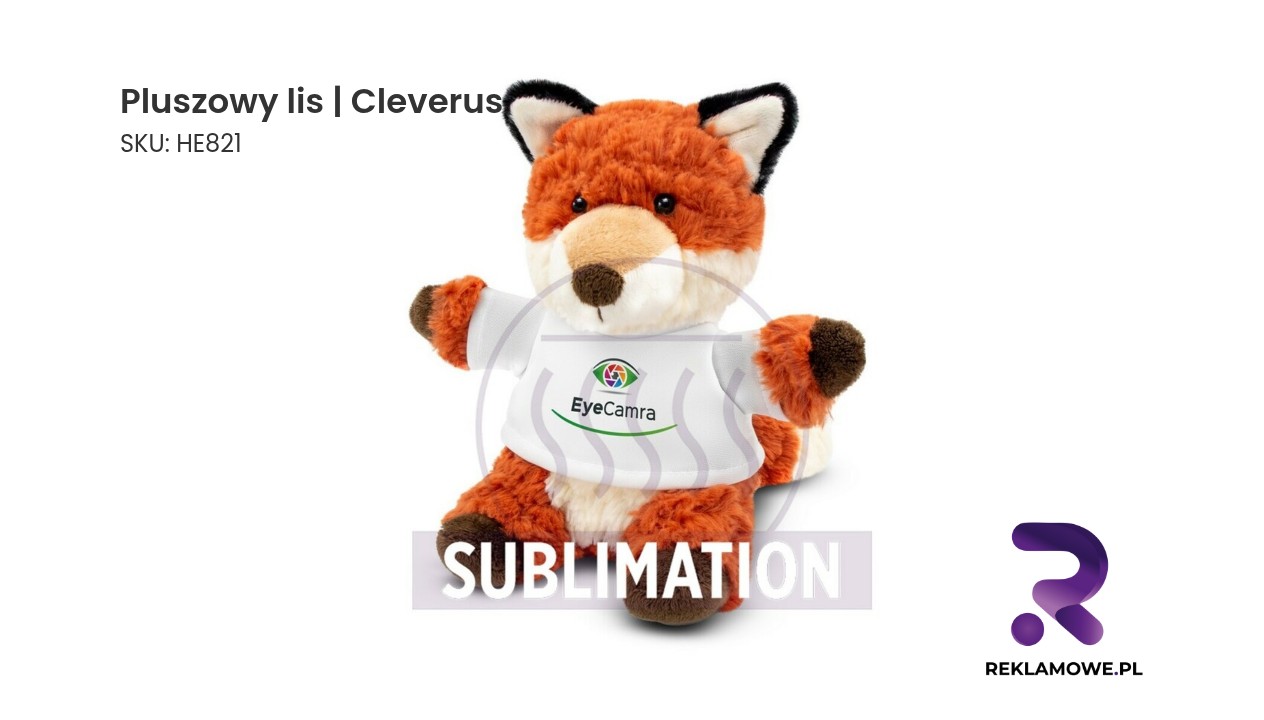 Pluszowy lis Cleverus