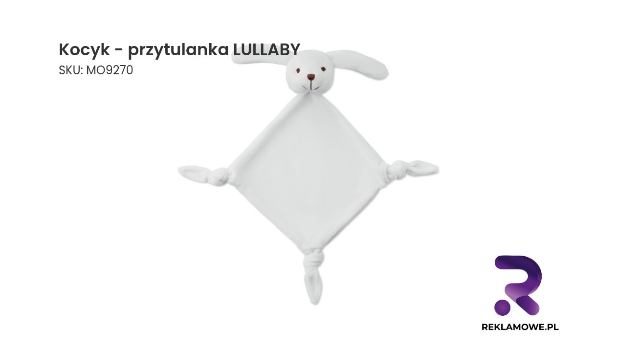 Kocyk - przytulanka LULLABY Kocyk przytulanka Lullaby dla dzieci