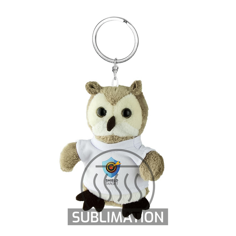 Pluszowa sowa, brelok | Cleverly HE786-18_AAA00