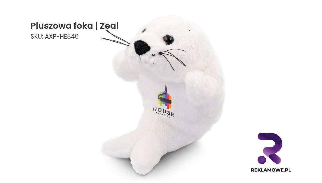 Pluszowa foka | Zeal Pluszowa foka Zeal - miękka przytulanka dla dzieci