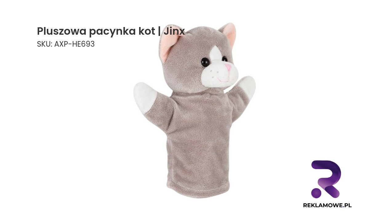 Pluszowa pacynka w kształcie kota marki Jinx
