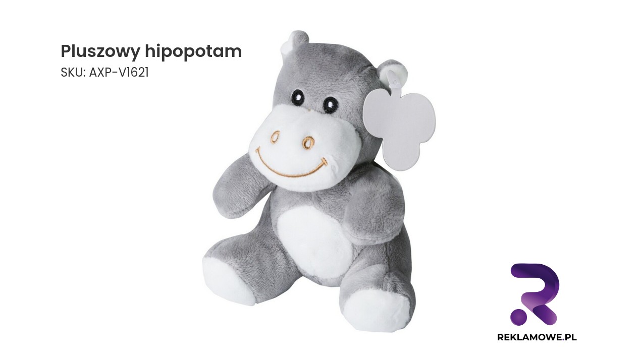 Pluszowy hipopotam Zdjęcie pluszowego hipopotama