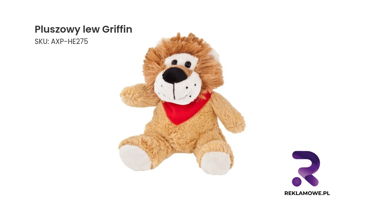 Pluszowy lew Griffin - miękka przytulanka dla dzieci