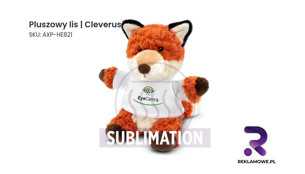 Pluszowy lis | Cleverus Pluszowy lis model Cleverus