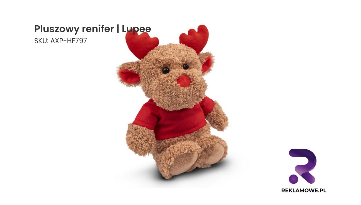 Pluszowy renifer marki Lupee