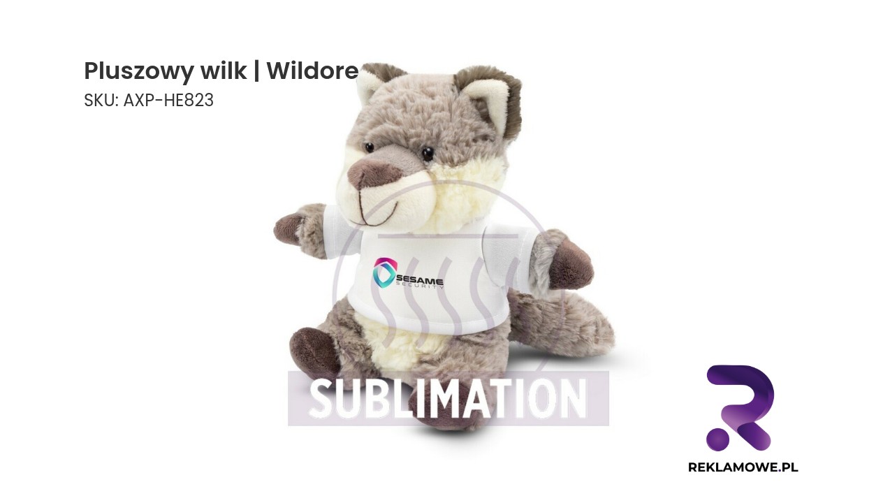 Pluszowy wilk marki Wildore